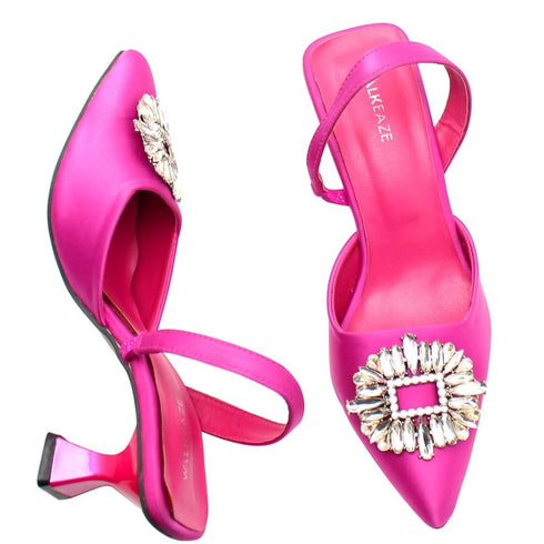 Women Formal Court - Shoes - 74617S - Court Shoes - Walkeaze